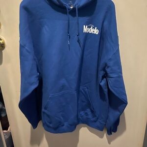 ModelCo Classic Blue Hoodie for Men